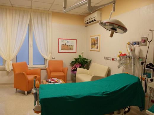La stanza Rosa Bianca presso l&rsquo;Ospedale San Pellegrino